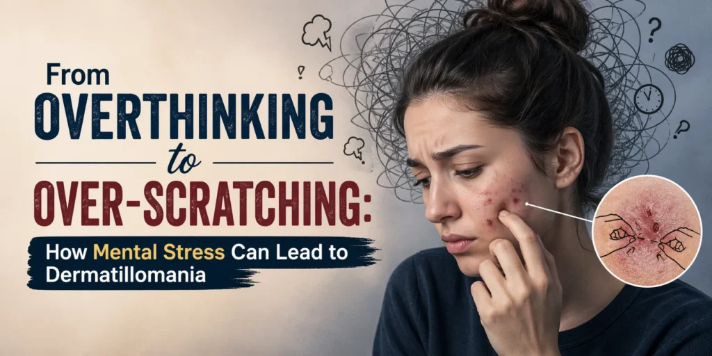 From Overthinking to Over-Scratching: How Mental Stress Can Lead to Dermatillomania